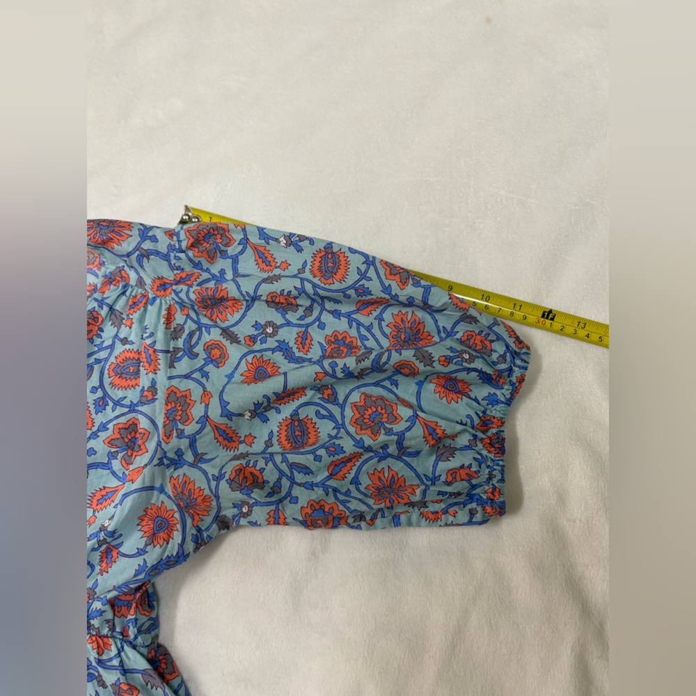 Sundry Blue and Pink Floral Mini Dress - Picture 11 of 12